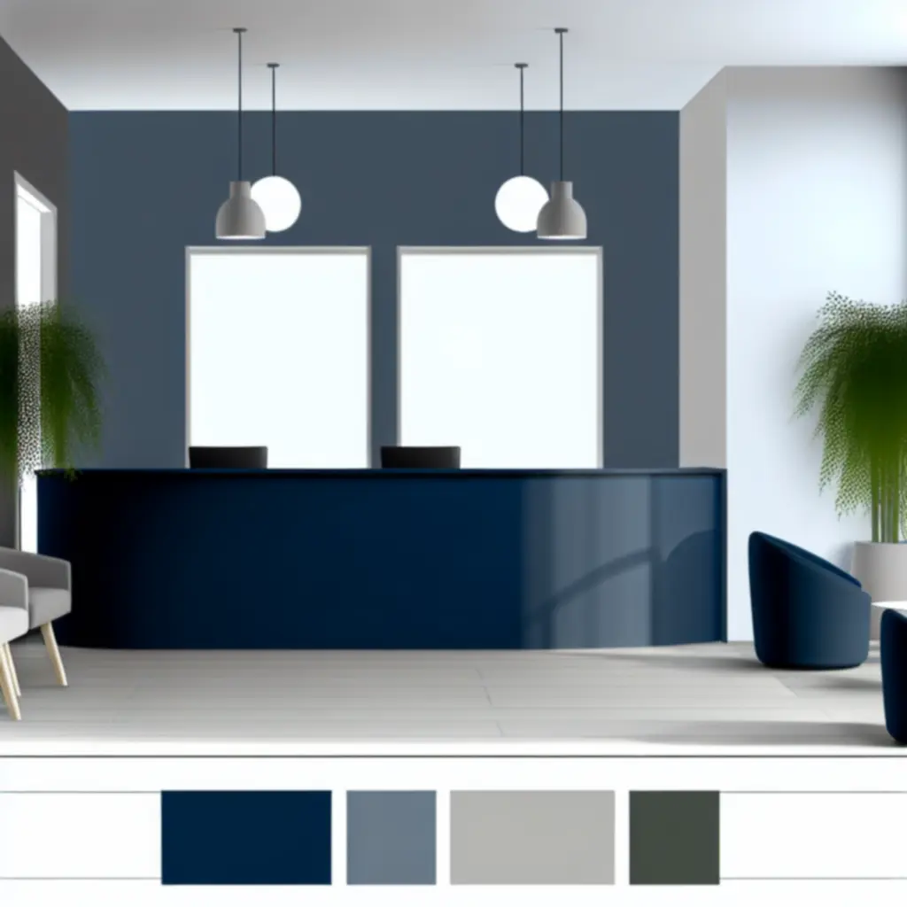 Espace de bureau moderne avec postes de travail, symbolisant l'échange avec la communauté OlipisAli.