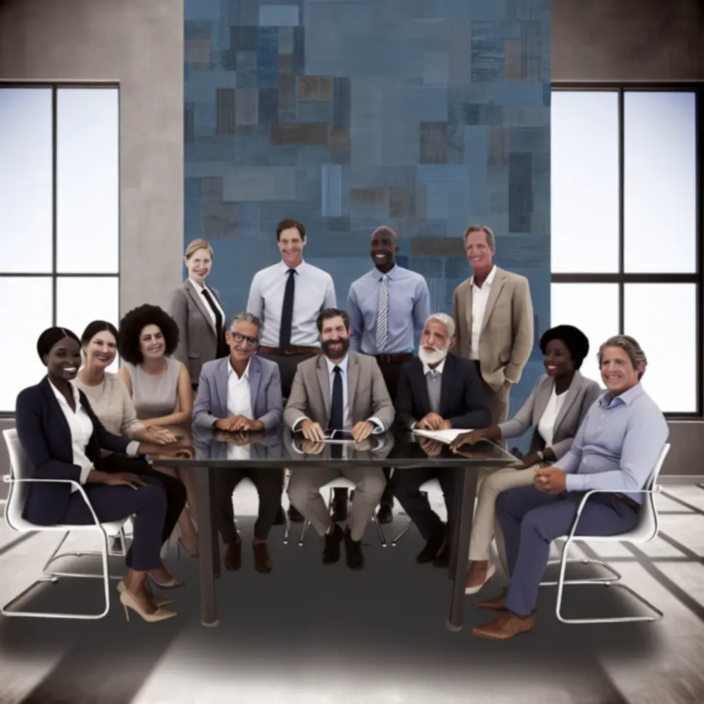 Équipe OlipisAli en réunion informelle autour d'une table dans un espace de travail moderne.